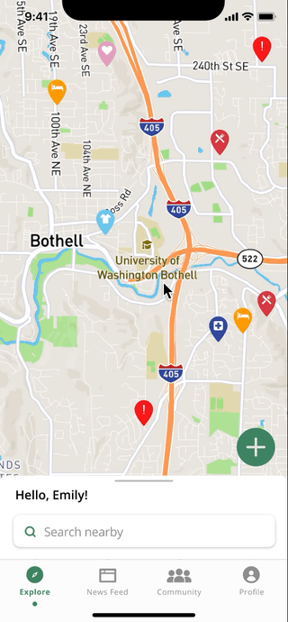 Exploring the map on Homemore